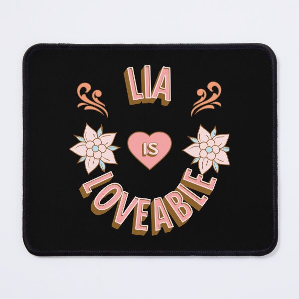 Item preview, Lia is Loveable - First Names - Birthday Gifts - Alliteration Fans designed and sold by epicthoughts.