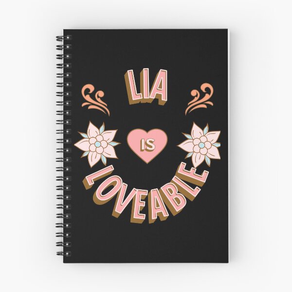 Item preview, Lia is Loveable - First Names - Birthday Gifts - Alliteration Fans designed and sold by epicthoughts.