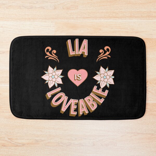Item preview, Lia is Loveable - First Names - Birthday Gifts - Alliteration Fans designed and sold by epicthoughts.