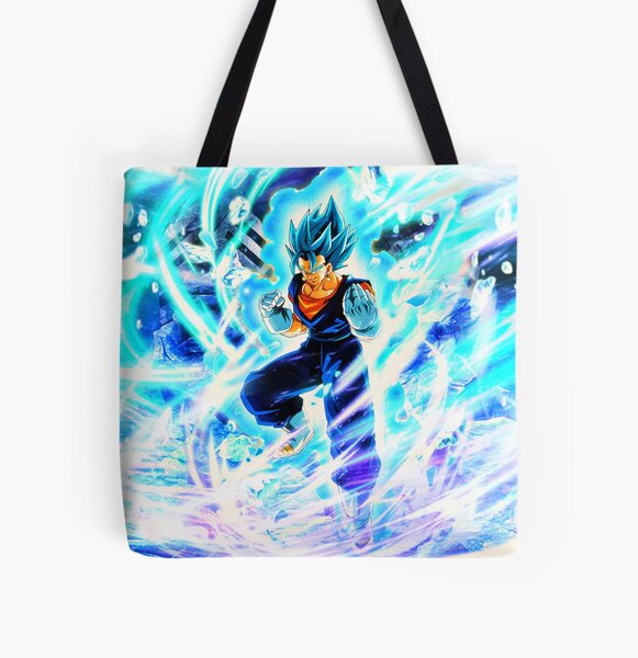 Blue Vegito & Blue Gogeta Tote Bag by thomasDten-Art