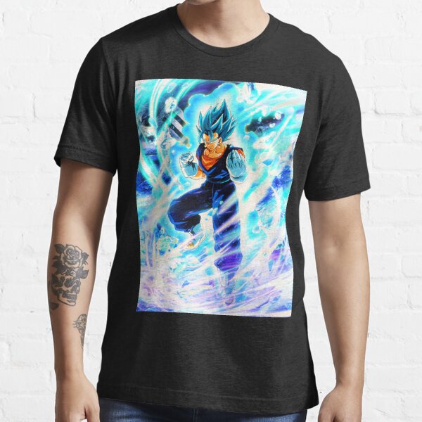 Blue Vegito & Blue Gogeta Active T-Shirt by thomasDten-Art