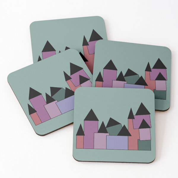 Item preview, Dark colored castle designed and sold by Digitaal Atelier | Voluit.