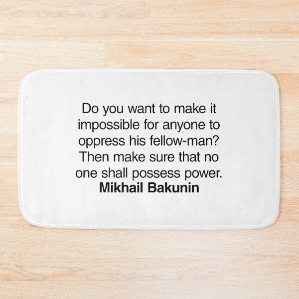 Item preview, Mikhail Bakunin Communist Quote. Best Gift for a Mikhail Bakunin's Socialist Fan (Communism quotes). designed and sold by margaretgiles.