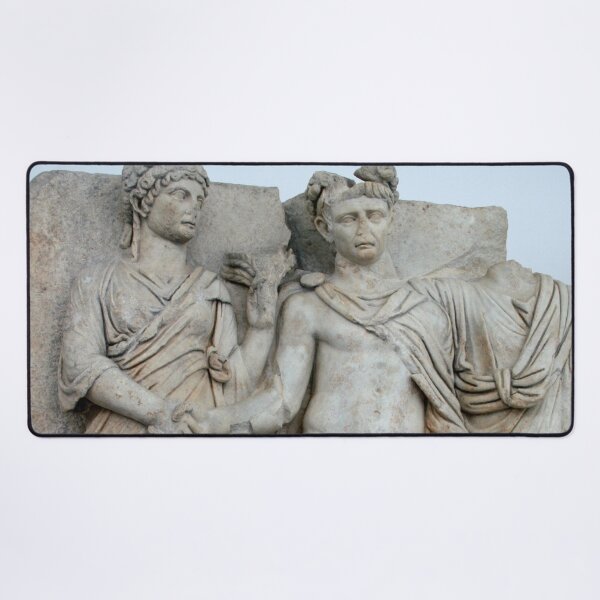 Item preview, Klaudios and Agrippina Sebastion Relief Classical Art designed and sold by taiche.