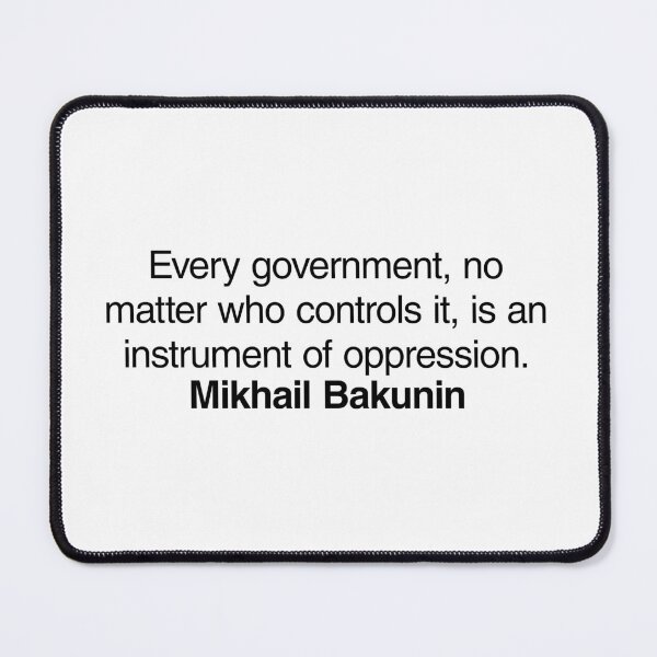 Item preview, Mikhail Bakunin Communist Quote. Best Gift for a Mikhail Bakunin's Socialist Fan (Communism quotes). designed and sold by margaretgiles.