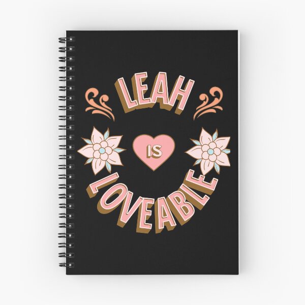 Item preview, Leah is Loveable - First Names - Birthday Gifts - Alliteration Fans designed and sold by epicthoughts.