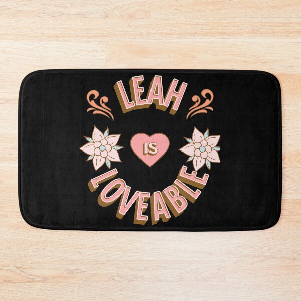 Item preview, Leah is Loveable - First Names - Birthday Gifts - Alliteration Fans designed and sold by epicthoughts.