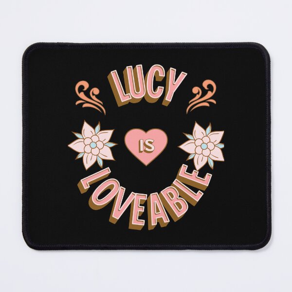 Item preview, Lucy is Loveable - First Names - Birthday Gifts - Alliteration Fans designed and sold by epicthoughts.