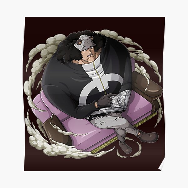 Bartholomew Kuma One Piece Poster For Sale By Kingrithie Redbubble
