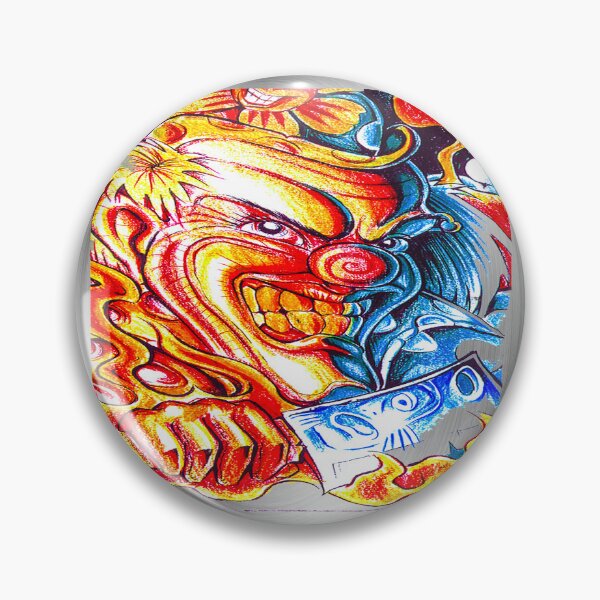 Item preview, fwc 0088 tatoo clown circus land laughs designed and sold by fred chiea.