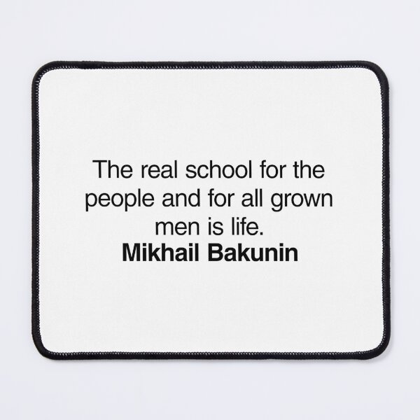 Item preview, Mikhail Bakunin Communist Quote. Best Gift for a Mikhail Bakunin's Socialist Fan (Communism quotes). designed and sold by margaretgiles.