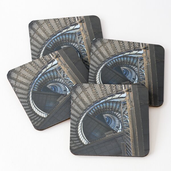 Item preview, The Spiral Stairs At Hunting Island Lighthouse Vertical designed and sold by LisaWootenPhoto.