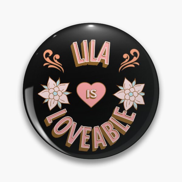 Item preview, Lila is Loveable - First Names - Birthday Gifts - Alliteration Fans designed and sold by epicthoughts.