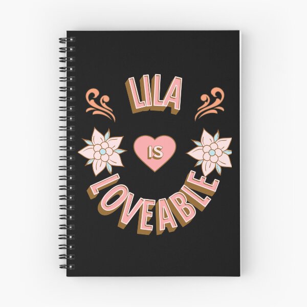 Item preview, Lila is Loveable - First Names - Birthday Gifts - Alliteration Fans designed and sold by epicthoughts.