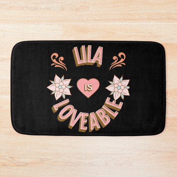 Item preview, Lila is Loveable - First Names - Birthday Gifts - Alliteration Fans designed and sold by epicthoughts.