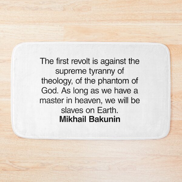 Item preview, Mikhail Bakunin Communist Quote. Best Gift for a Mikhail Bakunin's Socialist Fan (Communism quotes). designed and sold by margaretgiles.
