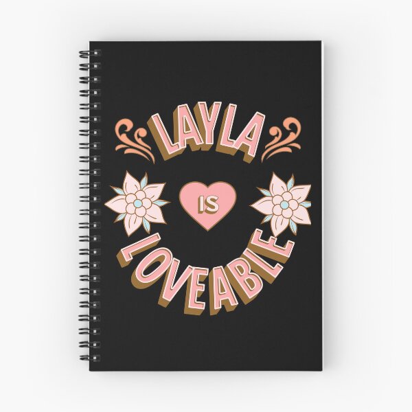 Item preview, Layla is Loveable - First Names - Birthday Gifts - Alliteration Fans designed and sold by epicthoughts.