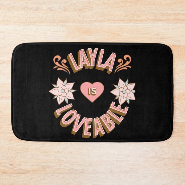 Item preview, Layla is Loveable - First Names - Birthday Gifts - Alliteration Fans designed and sold by epicthoughts.