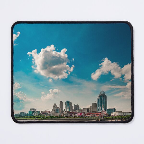 Item preview, Cincinnati Ohio Reds Day Game and Skyline designed and sold by DaveFilm.