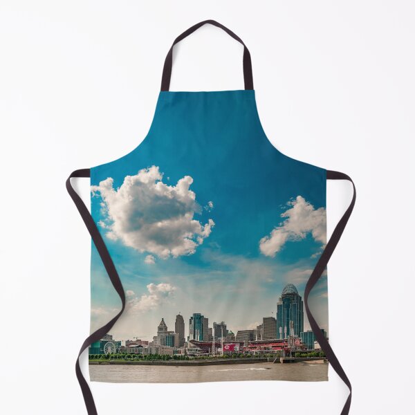 Item preview, Cincinnati Ohio Reds Day Game and Skyline designed and sold by DaveFilm.