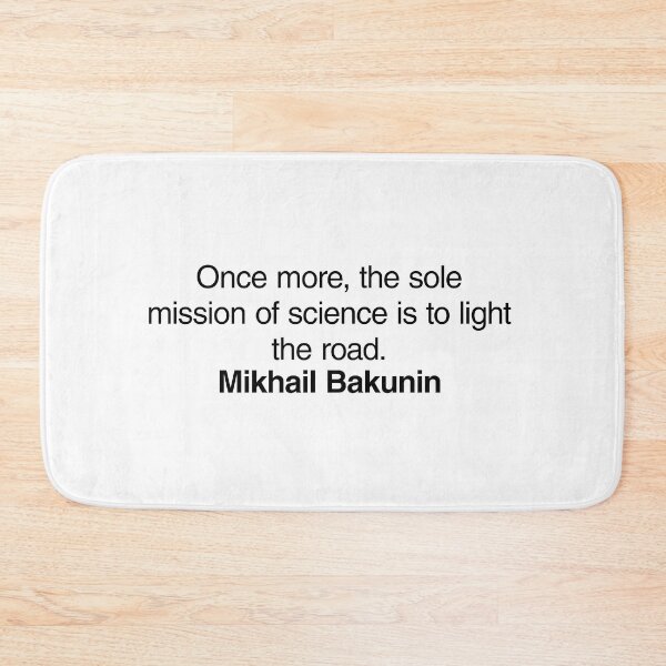 Item preview, Mikhail Bakunin Communist Quote. Best Gift for a Mikhail Bakunin's Socialist Fan (Communism quotes). designed and sold by margaretgiles.
