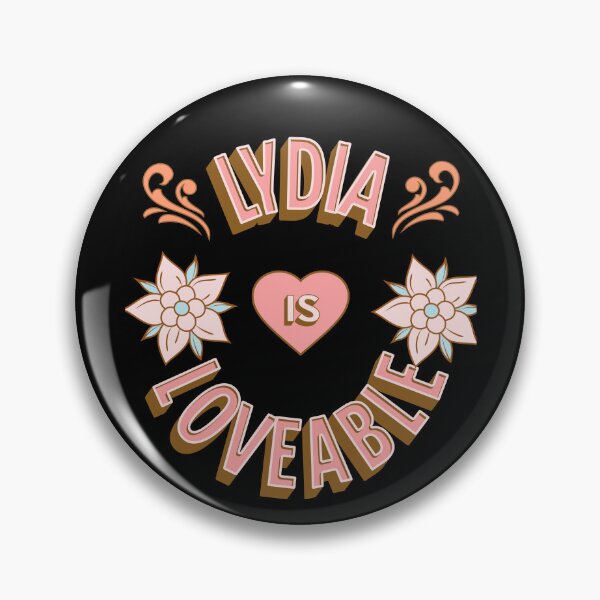 Item preview, Lydia is Loveable - First Names - Birthday Gifts - Alliteration Fans designed and sold by epicthoughts.