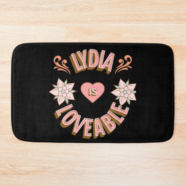 Item preview, Lydia is Loveable - First Names - Birthday Gifts - Alliteration Fans designed and sold by epicthoughts.