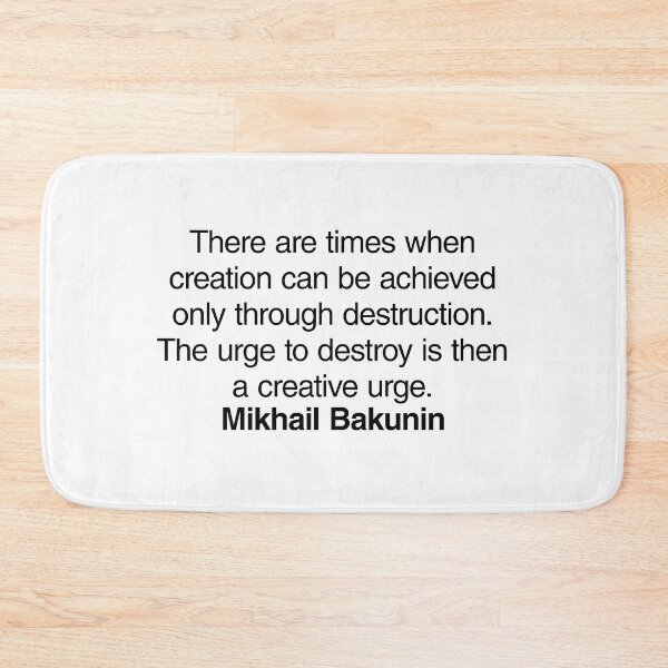 Item preview, Mikhail Bakunin Communist Quote. Best Gift for a Mikhail Bakunin's Socialist Fan (Communism quotes). designed and sold by margaretgiles.