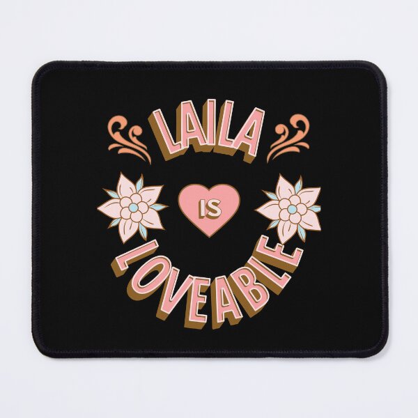 Item preview, Laila is Loveable - First Names - Birthday Gifts - Alliteration Fans designed and sold by epicthoughts.