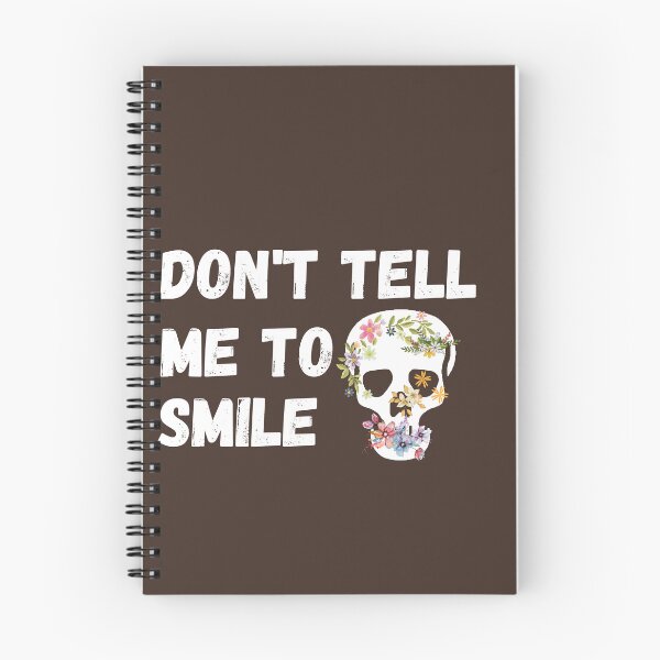 Item preview, Dont Tell Me To Smile, Funny Graphic Tee, designed and sold by AllYourDesigns.
