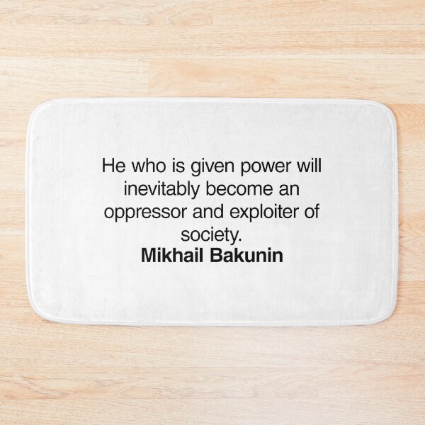 Item preview, Mikhail Bakunin Communist Quote. Best Gift for a Mikhail Bakunin's Socialist Fan (Communism quotes). designed and sold by margaretgiles.
