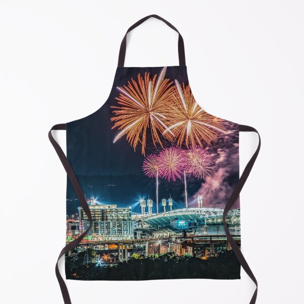 Item preview, 2021 WEBN Fireworks Cincinnati Ohio Skyline With Paul Brown Stadium designed and sold by DaveFilm.