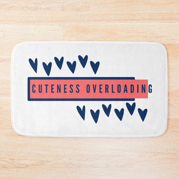 Item preview, Cuteness Overloading Blue Hearts designed and sold by humnoo.