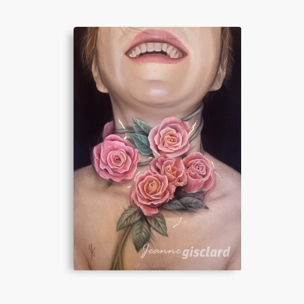 Item preview, Roses, Original work in dry pastels designed and sold by JeanneGisclard.