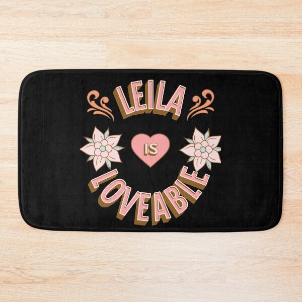 Item preview, Leila is Loveable - First Names - Birthday Gifts - Alliteration Fans designed and sold by epicthoughts.