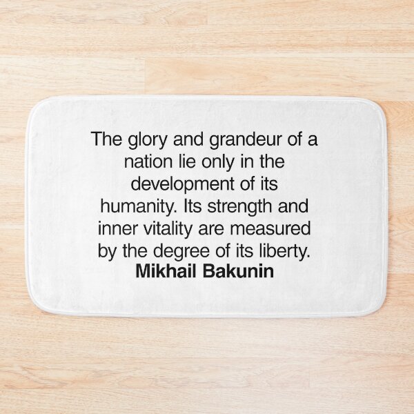 Item preview, Mikhail Bakunin Communist Quote. Best Gift for a Mikhail Bakunin's Socialist Fan (Communism quotes). designed and sold by margaretgiles.