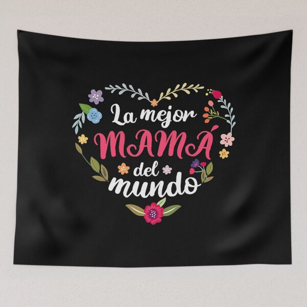 Item preview, La mejor mama del mundo 2022 mother's day T-Shirt designed and sold by troubledcommand.