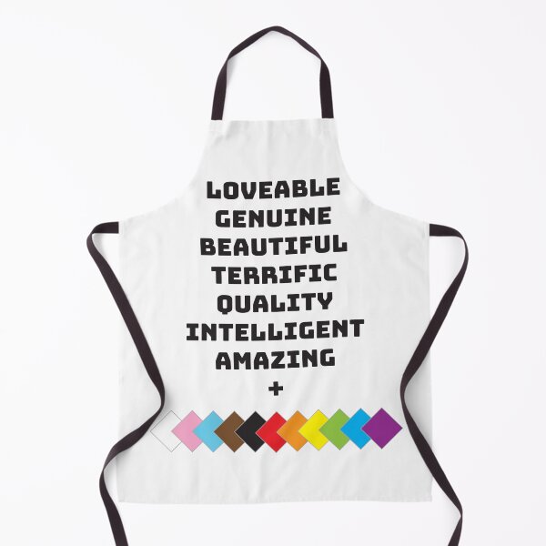 Item preview, LGBT Acronyms designed and sold by BeJolley.