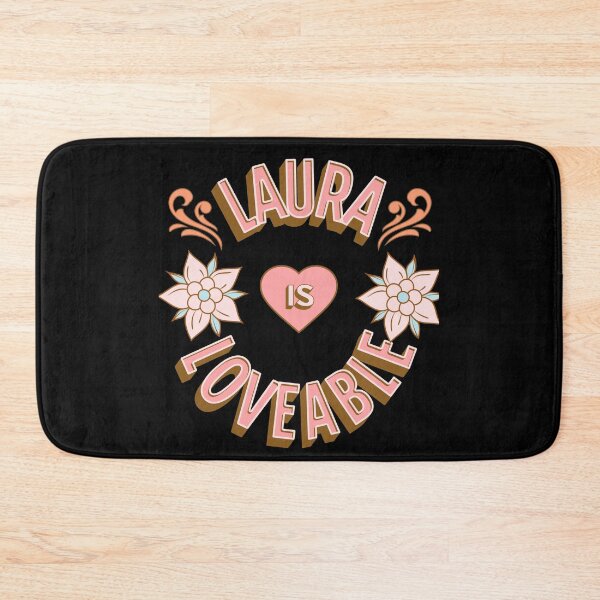 Item preview, Laura is Loveable - First Names - Birthday Gifts - Alliteration Fans designed and sold by epicthoughts.