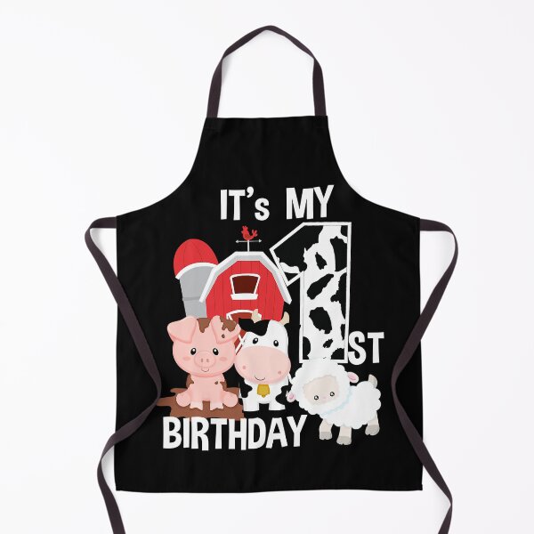 Item preview, Farm Animals 1 Year Old Its My 1st Birthday Party designed and sold by PameGraha.