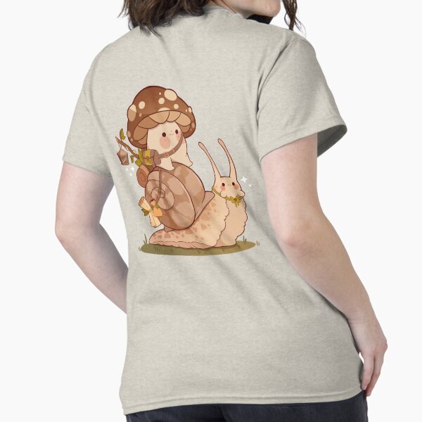 Item preview, Cute mushroom and snail friend  designed and sold by Rihnlin.