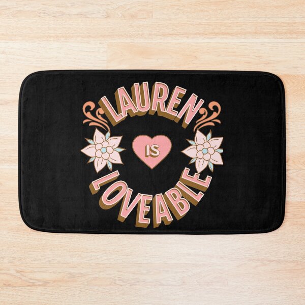 Item preview, Lauren is Loveable - First Names - Birthday Gifts - Alliteration Fans designed and sold by epicthoughts.