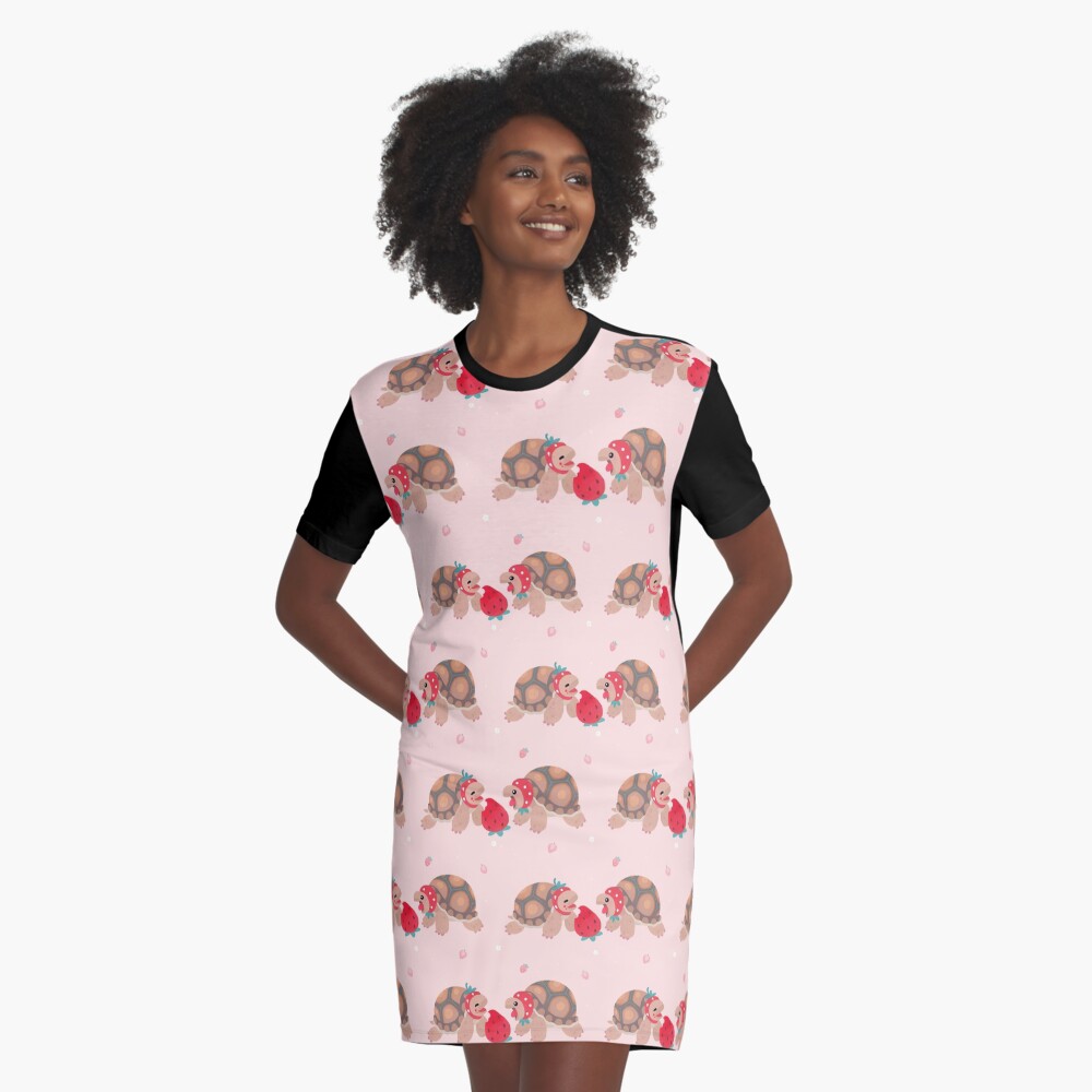 Item preview, Graphic T-Shirt Dress designed and sold by pikaole.