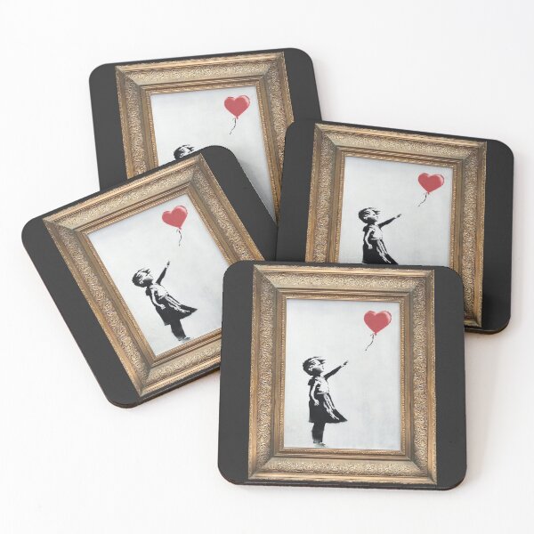 Item preview, Banksy Balloon Girl Frame designed and sold by Teecha.