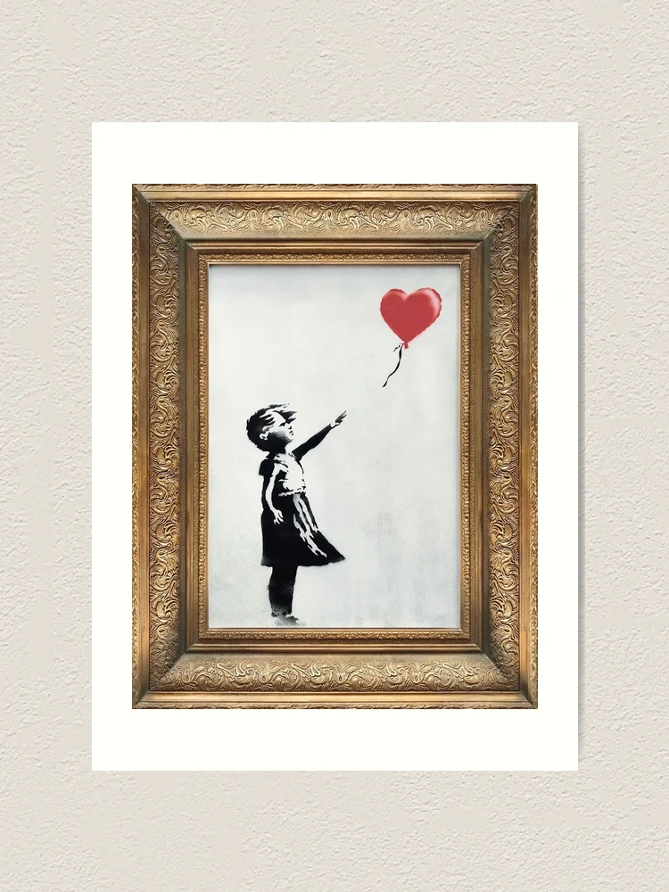 Banksy Louis Vuitton Kid HD Metal Print