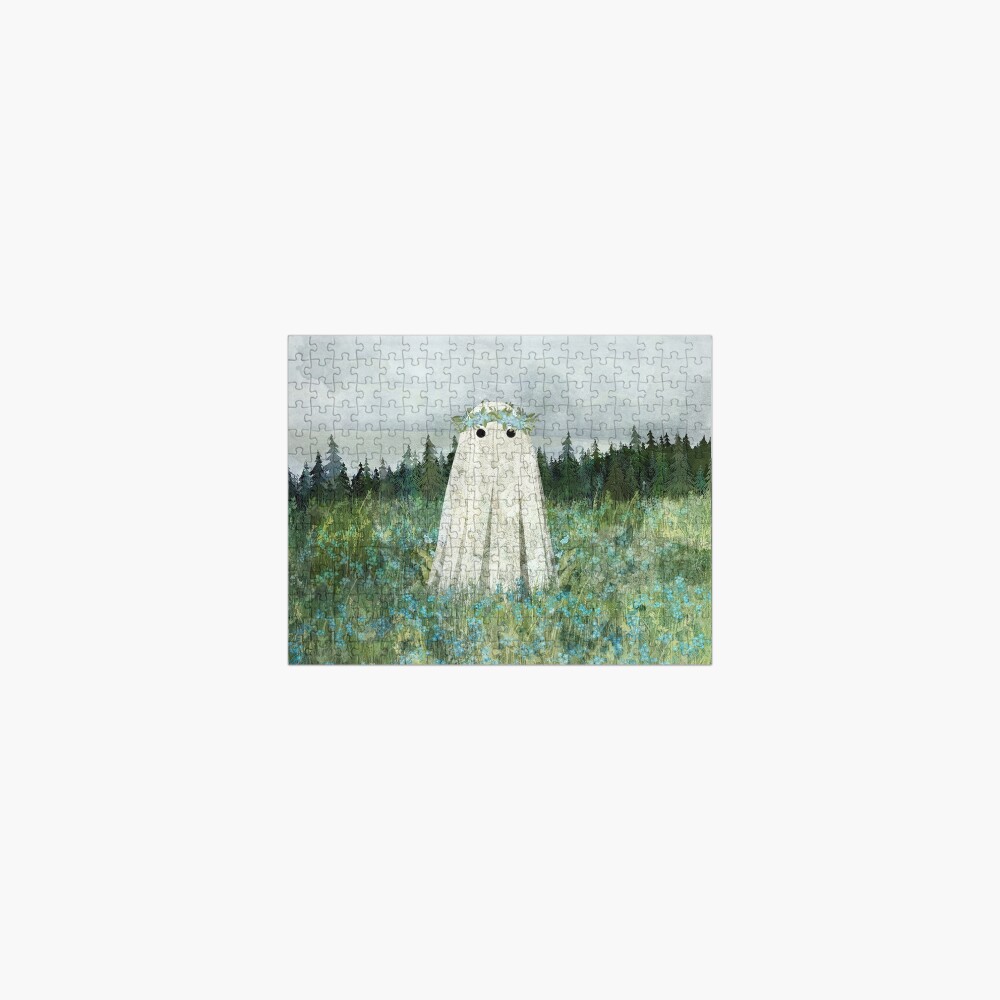 Forget me not meadow Jigsaw Puzzle