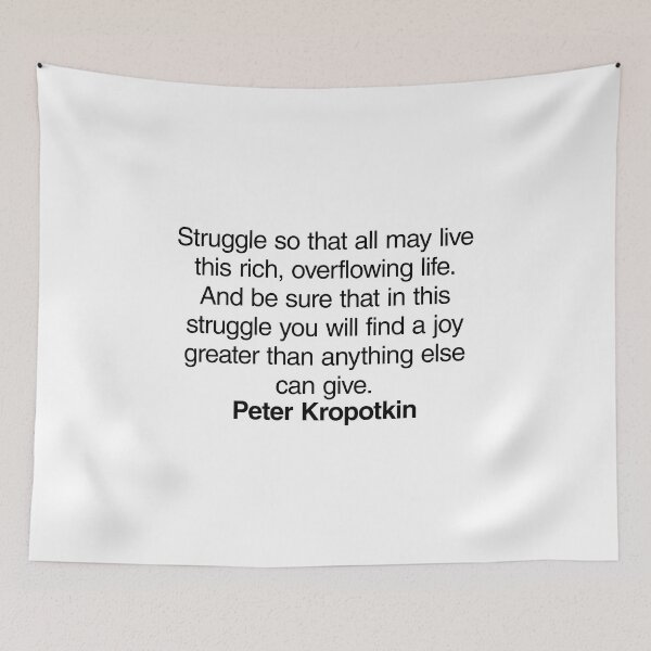Item preview, Peter Kropotkin Communist Quote. Best Gift for a Peter Kropotkin's Socialist Fan (Communism quotes). designed and sold by margaretgiles.