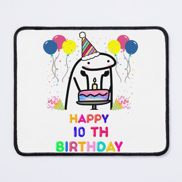 Item preview, flork happy   10 th  birthday   designed and sold by KrisLouDesign.