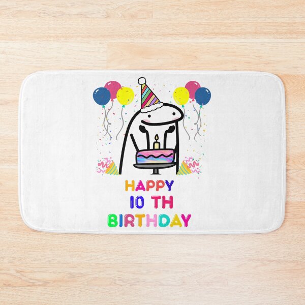 Item preview, flork happy   10 th  birthday   designed and sold by KrisLouDesign.