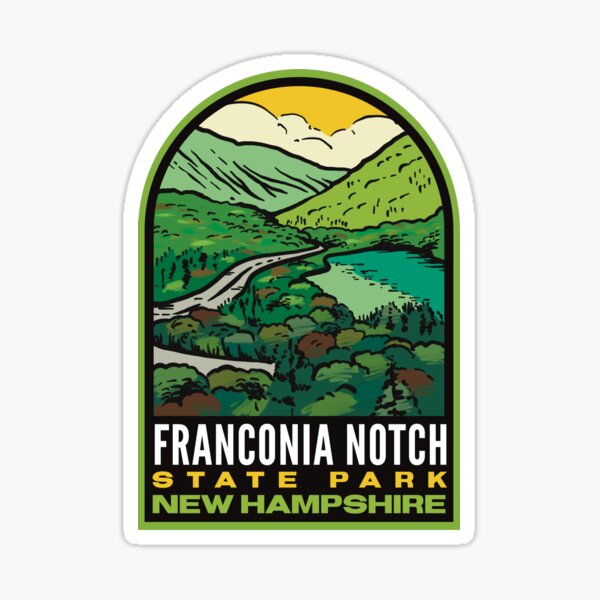 Artikel-Vorschau von Franconia Notch State Park New Hampshire, designt und verkauft von halpindesignco.